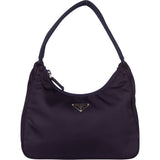 Prada Purple Nylon Triangle Vintage Re-Editon Handbag