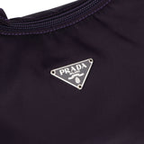 Prada Purple Nylon Triangle Vintage Re-Editon Handbag
