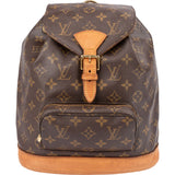 Louis Vuitton Canvas Monogram Montsouris MM Backpack