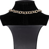 Chanel Multicolor Leather CC Pendant Chain