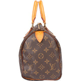 Louis Vuitton Canvas Monogram Speedy 25 Handbag