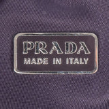Prada Purple Nylon Triangle Vintage Re-Editon Handbag