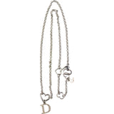Christian Dior Crystal Heart Necklace