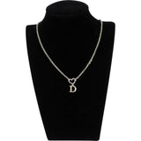 Christian Dior Crystal Heart Necklace