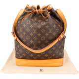 Louis Vuitton Canvas Monogram Sac Noe Grande Shoulder Bag