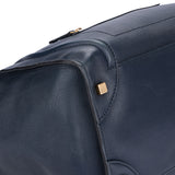 Celine Blue Leather Luggage Handbag