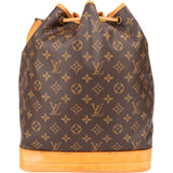 Louis Vuitton Canvas Monogram Sac Noe Grande Shoulder Bag