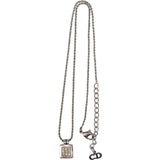 Christian Dior Oblique Monogram Crystal Necklace