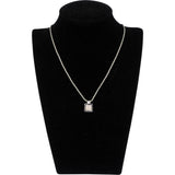Christian Dior Oblique Monogram Crystal Necklace