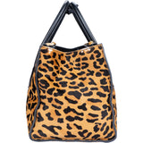 Prada Leopard Galleria Twin Zip Handbag