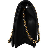 Chanel Quilted Lambskin 24K Gold Single Flap Crossbody Bag