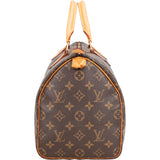 Louis Vuitton Canvas Monogram Speedy 30 Handbag