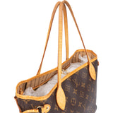 Louis Vuitton Canvas Monogram Neverfull PM Handbag
