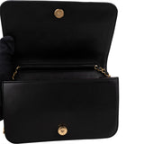 Chanel Quilted Lambskin 24K Gold Single Flap Crossbody Bag