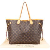 Louis Vuitton Canvas Monogram Neverfull GM Shopper Handbag