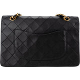 Chanel Quilted Lambskin 24K Gold Medium Double Flap Shoulder Bag