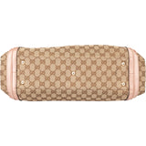Gucci GG Monogram Bamboo Handbag