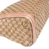 Gucci GG Monogram Bamboo Handbag