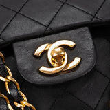 Chanel Quilted Lambskin 24K Gold Medium Double Flap Shoulder Bag