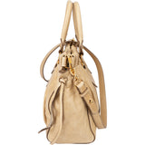 Miu Miu Classic Leather City Handbag