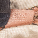 Gucci GG Monogram Bamboo Handbag