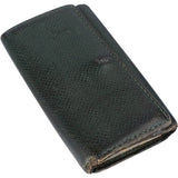 Louis Vuitton Green Taiga Leather Keyholder