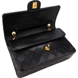 Chanel Quilted Lambskin 24K Gold Medium Double Flap Shoulder Bag