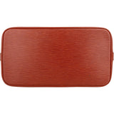 Louis Vuitton Cognac Epi Leather Alma PM Handbag
