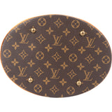 Louis Vuitton Canvas Monogram Bucket PM Shoulder Bag