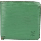 Louis Vuitton Green Epi Leather Marco Wallet