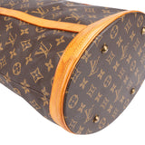 Louis Vuitton Canvas Monogram Bucket PM Shoulder Bag
