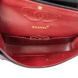 Chanel Quilted Lambskin 24K Gold Medium Double Flap Crossbody Bag