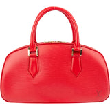 Louis Vuitton Rouge Epi Leather Jasmin Handbag