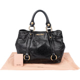 Miu Miu Classic Leather City Handbag