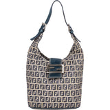 Fendi FF Monogram Baguette Buckle Handbag