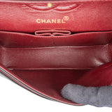 Chanel Quilted Lambskin 24K Gold Small Double Flap Crossbody Bag