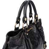 Miu Miu Classic Leather City Handbag