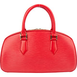 Louis Vuitton Rouge Epi Leather Jasmin Handbag