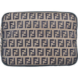 Fendi FF Monogram Baguette Buckle Handbag
