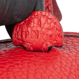 Hermès Rouge Taurillon Clemence Evelyne 16 Crossbody Bag