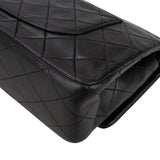 Chanel Quilted Lambskin 24K Gold Medium Double Flap Crossbody Bag