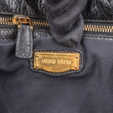 Miu Miu Classic Leather City Handbag