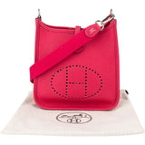 Hermès Rose Shocking Maurice Evelyne 16 Crossbody Bag