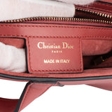 Christian Dior Pink Leather Saddle Shoulder Bag