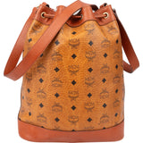 MCM Visetos Monogram Bucket Crossbody Bag