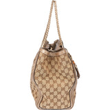 Gucci GG Monogram Bamboo Handbag