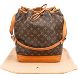 Louis Vuitton Canvas Monogram Sac Noe Grande Shoulder Bag