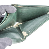 Louis Vuitton Green Taiga Leather Bifold Wallet