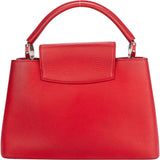 Louis Vuitton Red Leather Capucines PM Handbag