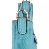 Hermès Blue Clemence Evelyne 16 Crossbody Bag